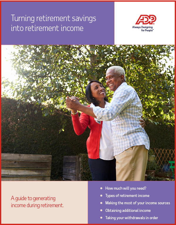 Retirement Income Brochure Retirement Income Brochure