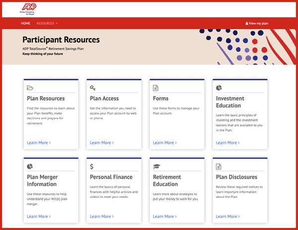 Participant Resources Participant Resources