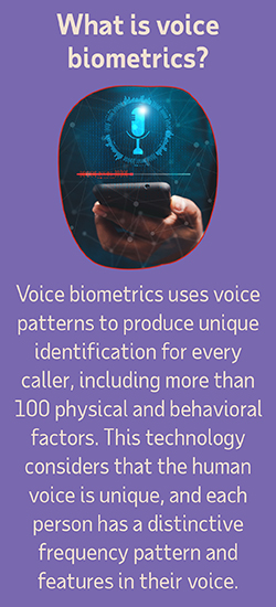 voice biometrics callout